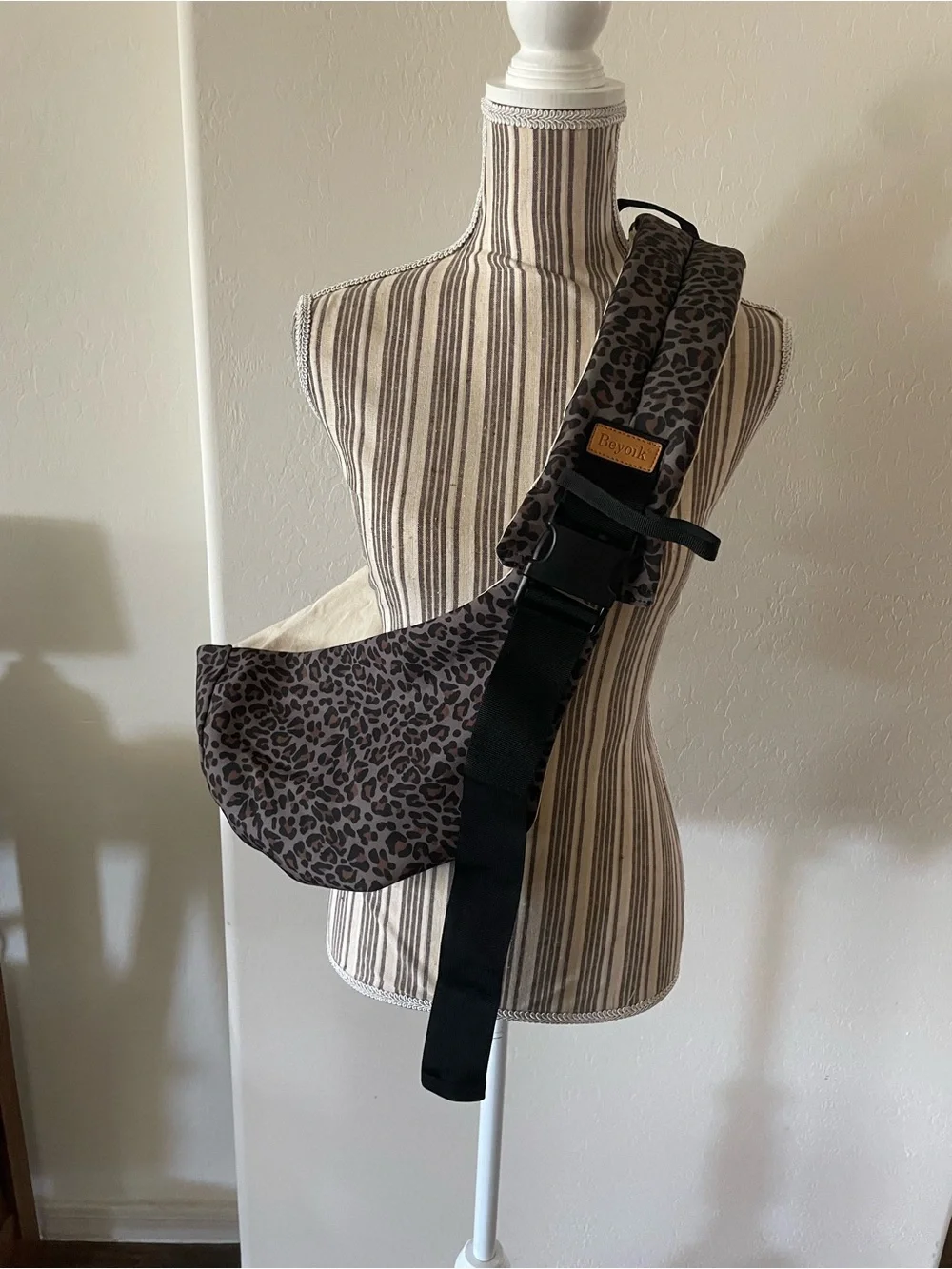 Cheetah Print Toddler Sling Carrier OS